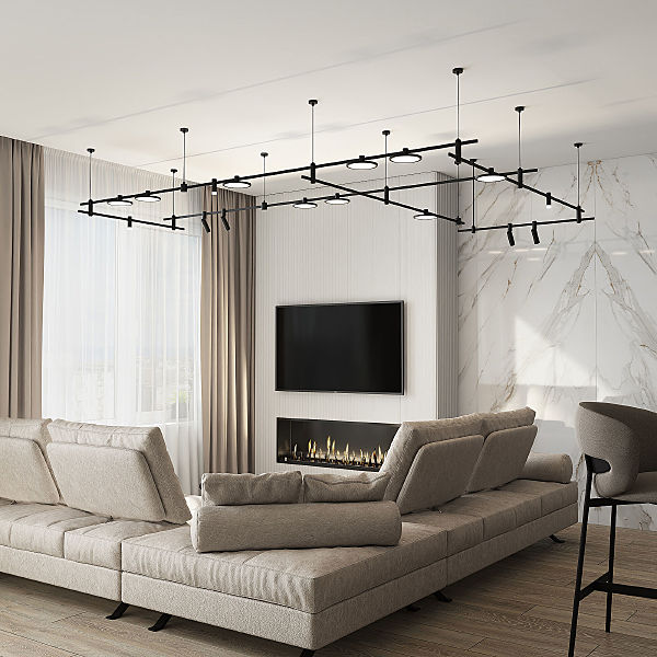 Монтажный элемент Esthetic Magnetic Esthetic Magnetic Подвесной комплект с вводом питания 85154/00