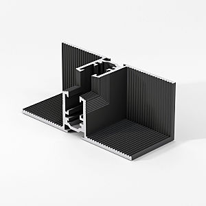 Коннекторы Mini Magnetic Mini Magnetic Коннектор угловой внутренний для встраиваемого шинопровода (черный) 85178/00