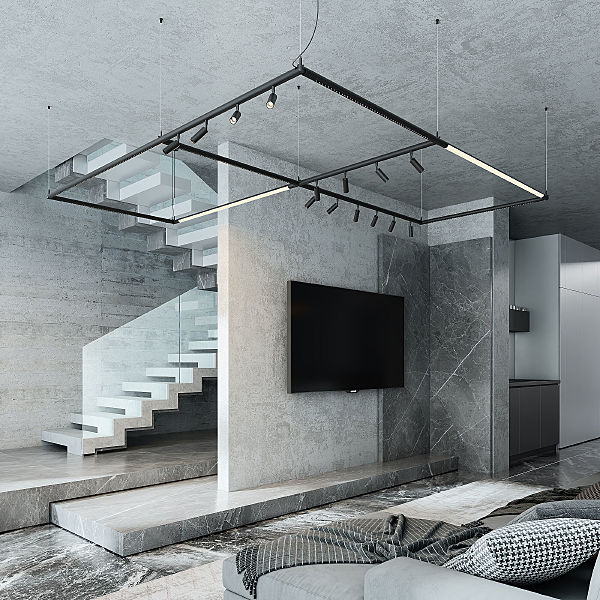 Трековый светильник Module System Module System Трековый светильник 24W 3000K (черный) 85176/01