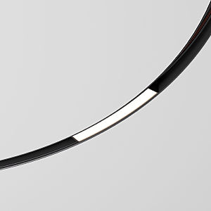 Трековый светильник Slim Magnetic Slim Magnetic Трековый светильник 8W 4200K Planar (чёрный) (?1200мм) 85181/01