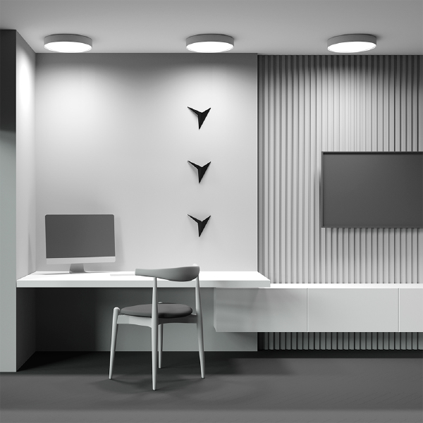 Светильник потолочный Zon C032CL-45W4K-RD-W