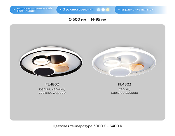 Потолочная люстра LineTech FL4802