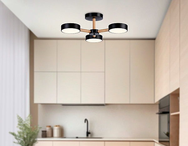 Потолочная люстра LineTech FL4823