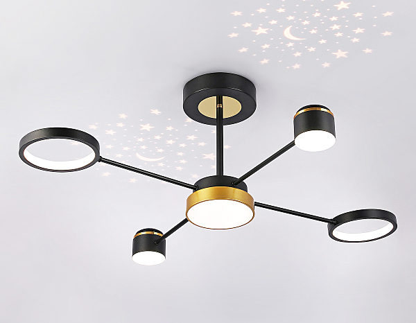 Потолочная люстра LineTech FL51632