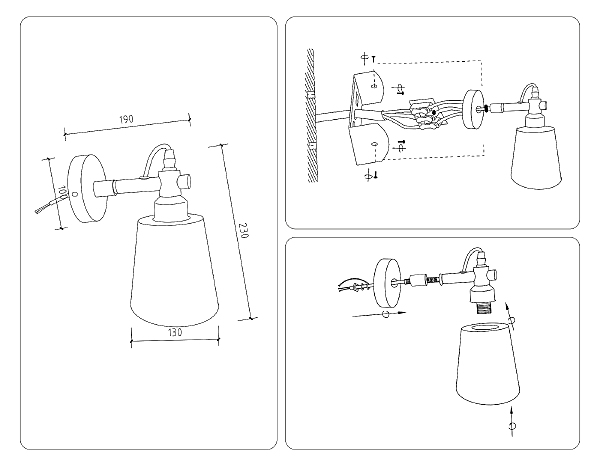 Настенное бра Loft TR82213