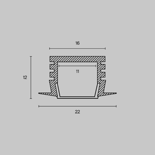 Профиль ALM006S-2M