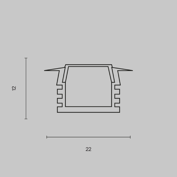 Профиль ALM006S-2M