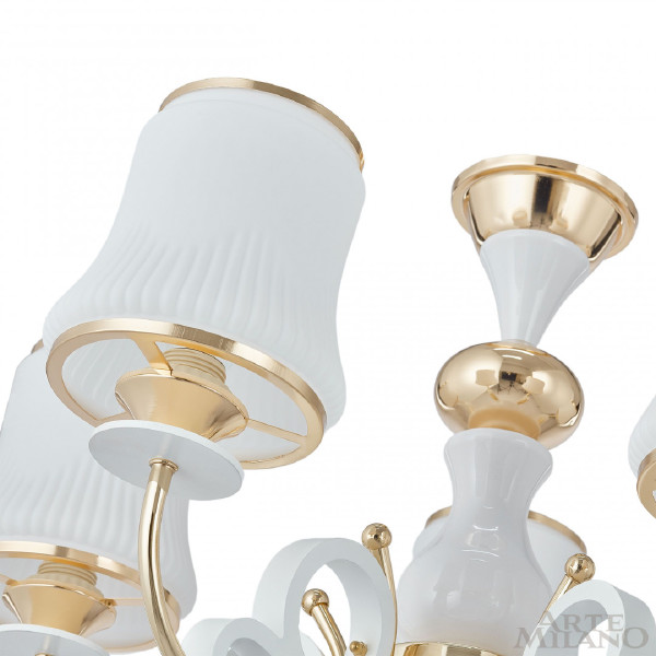 Подвесная люстра Florentia-1097 301097/5 Wh/Gd