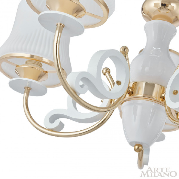 Подвесная люстра Florentia-1097 301097/5 Wh/Gd