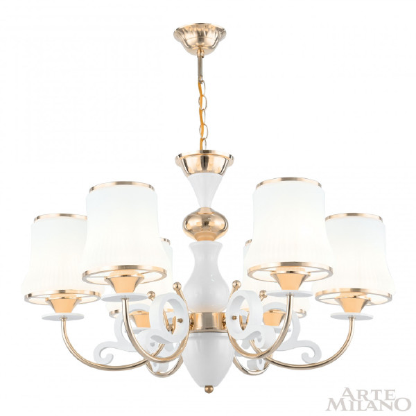 Подвесная люстра Florentia-1097 301097/6 Wh/Gd