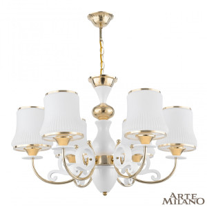 Подвесная люстра Florentia-1097 301097/6 Wh/Gd