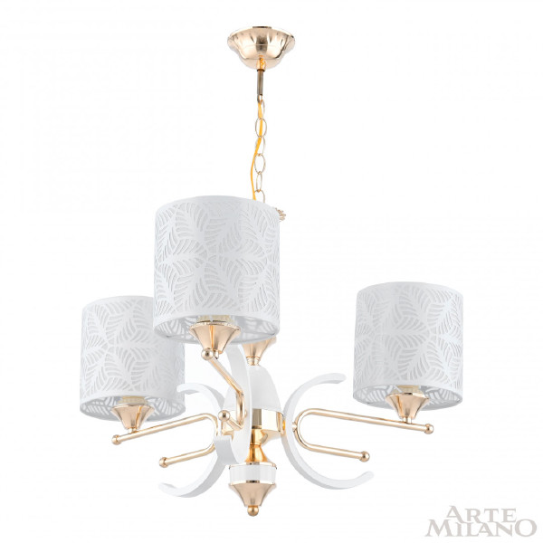 Подвесная люстра Florentia-2097 302097/3 Wh/Gd
