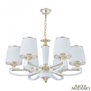 Подвесная люстра Florentia-2457 302457/6 Wh/Gd