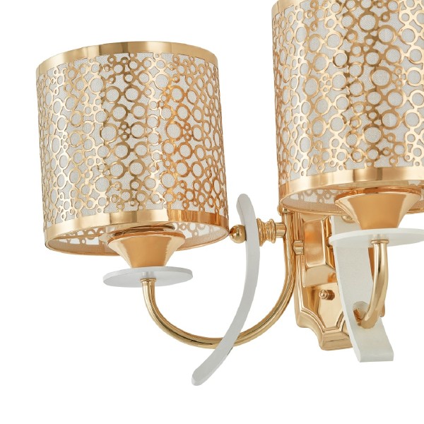 Настенное бра Florentia-6067 306067/2W Wh/Gd