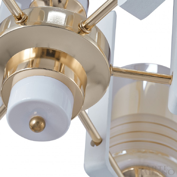 Подвесная люстра Florentia-6087 306087/6 Wh/Gd