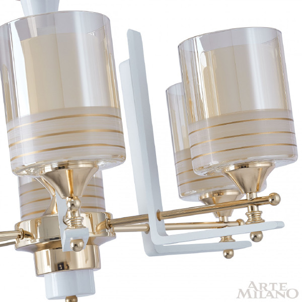 Подвесная люстра Florentia-6087 306087/6 Wh/Gd