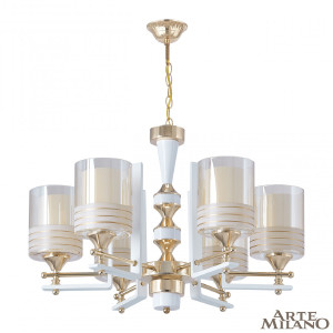 Подвесная люстра Florentia-6087 306087/6 Wh/Gd