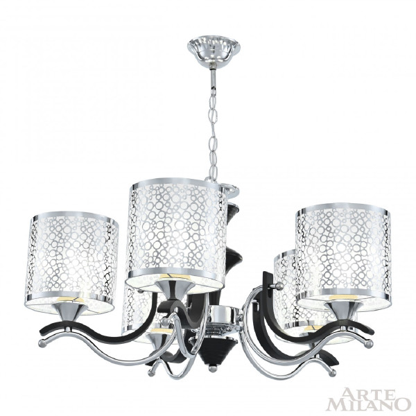Подвесная люстра Florentia-6787 306787/5 Bk/Ni