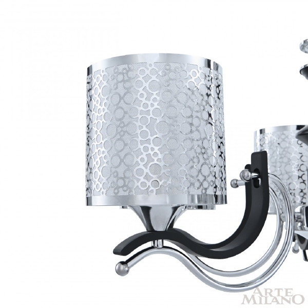 Подвесная люстра Florentia-6787 306787/5 Bk/Ni