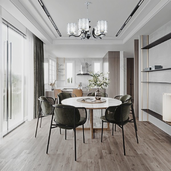 Подвесная люстра Florentia-6787 306787/5 Bk/Ni