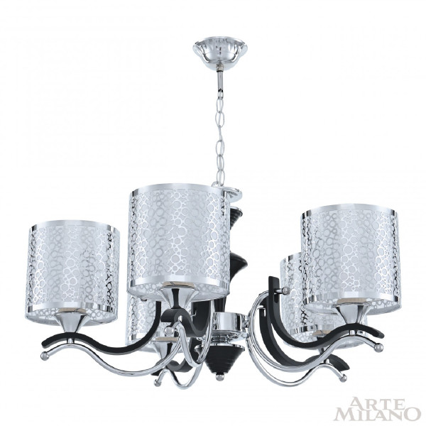 Подвесная люстра Florentia-6787 306787/5 Bk/Ni