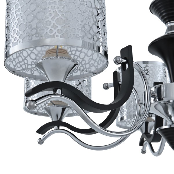 Подвесная люстра Florentia-6787 306787/5 Bk/Ni