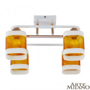 Потолочная люстра AMALFI 322008/4 WH+FG