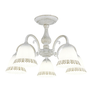 Потолочная люстра Am347410 347410/5 WT+G