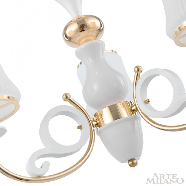 Подвесная люстра Florentia-1097 301097/3 Wh/Gd