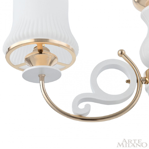 Подвесная люстра Florentia-1097 301097/3 Wh/Gd