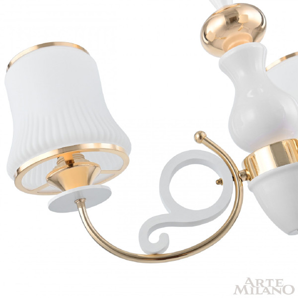 Подвесная люстра Florentia-1097 301097/3 Wh/Gd