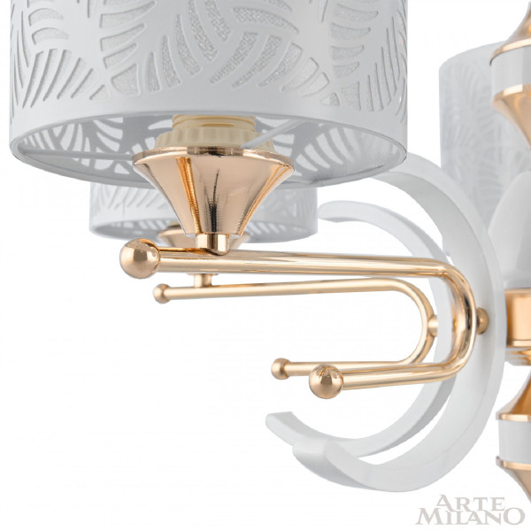 Подвесная люстра Florentia-2097 302097/6 Wh/Gd