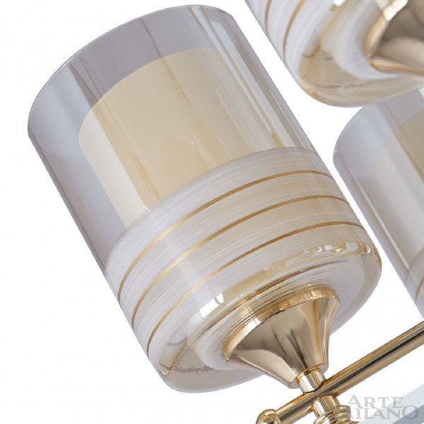 Подвесная люстра Florentia-6087 306087/8 Wh/Gd