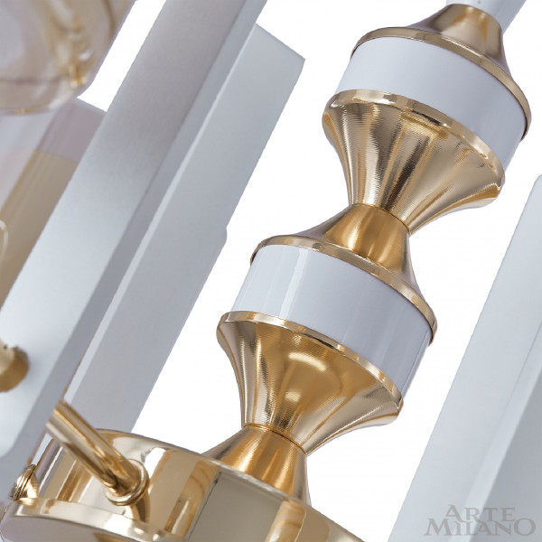 Подвесная люстра Florentia-6087 306087/8 Wh/Gd