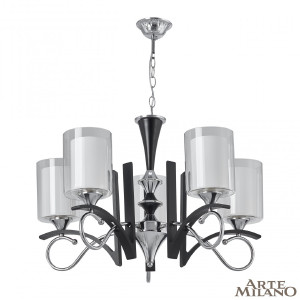 Подвесная люстра Florentia-9167 309167/5 Bk/Ni