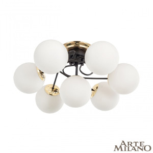 Потолочная люстра Neapolis76408 276408/6+1 BK/GD