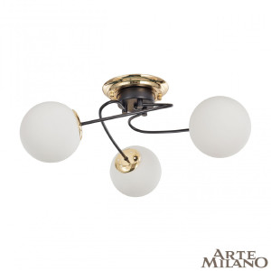 Потолочная люстра Neapolis76408 276408/3 BK/GD