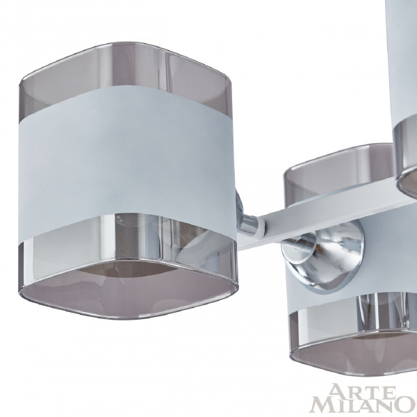 Потолочная люстра AMALFI 329809/6 WH+CR