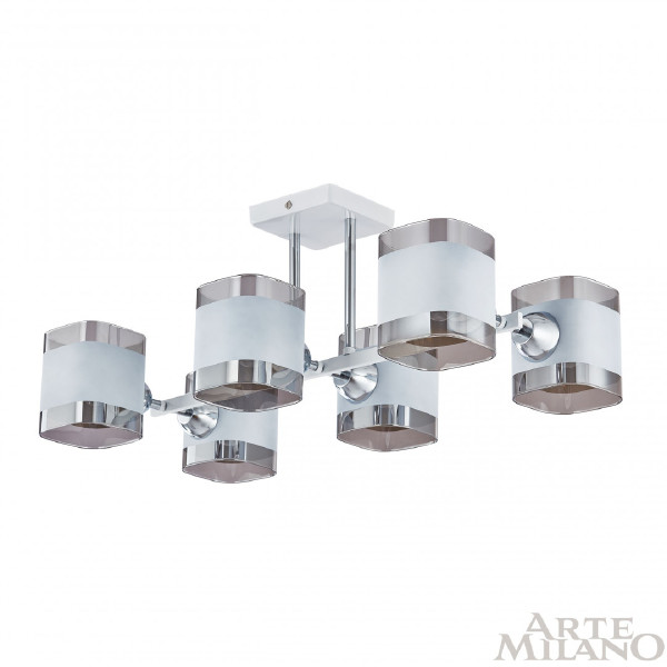 Потолочная люстра AMALFI 329809/6 WH+CR