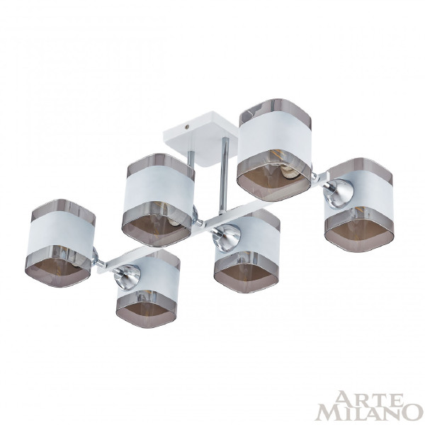 Потолочная люстра AMALFI 329809/6 WH+CR