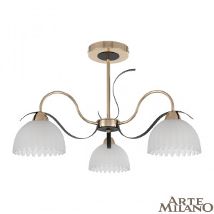 Потолочная люстра Napoli 327306/3 FG+BK