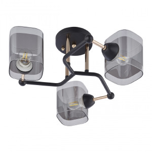 Потолочная люстра AMALFI 324308/3 BK+FG