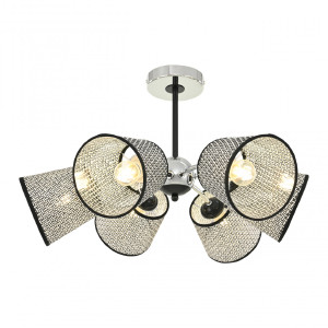 Потолочная люстра Napoli 320007/3+3 CR.BK