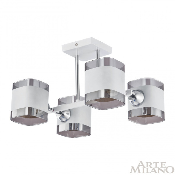 Потолочная люстра AMALFI 329809/4 WH+CR