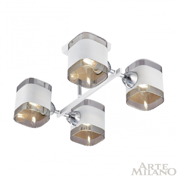 Потолочная люстра AMALFI 329809/4 WH+CR