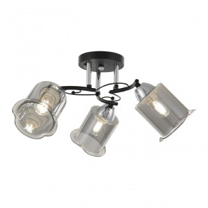 Потолочная люстра AMALFI 323219/3 CR+BK