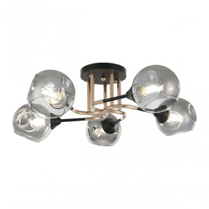 Потолочная люстра AMALFI 328419/5 FG+BK