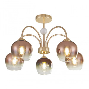 Потолочная люстра Napoli 325410/5 FG+WH