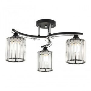 Потолочная люстра AMALFI 327103/3 BK+CR