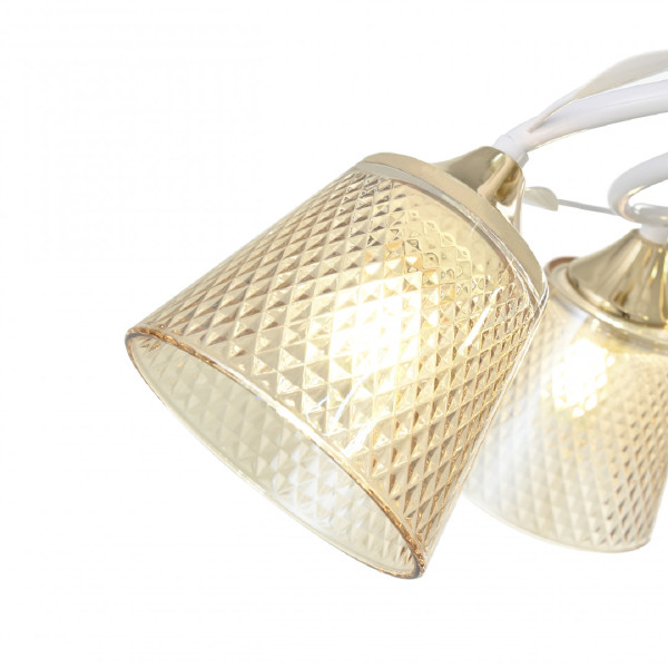 Потолочная люстра AMALFI 323006/5 FG+WT